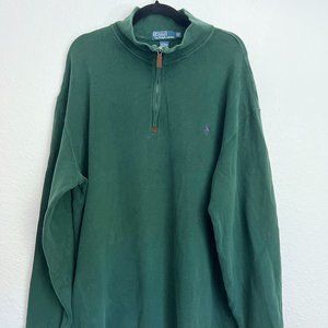 Men's Polo Ralph Lauren Estate Rib Quarter Zip Pullover